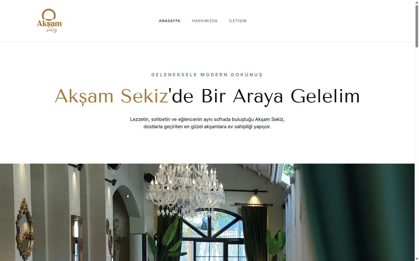 Akşam Sekiz — Website