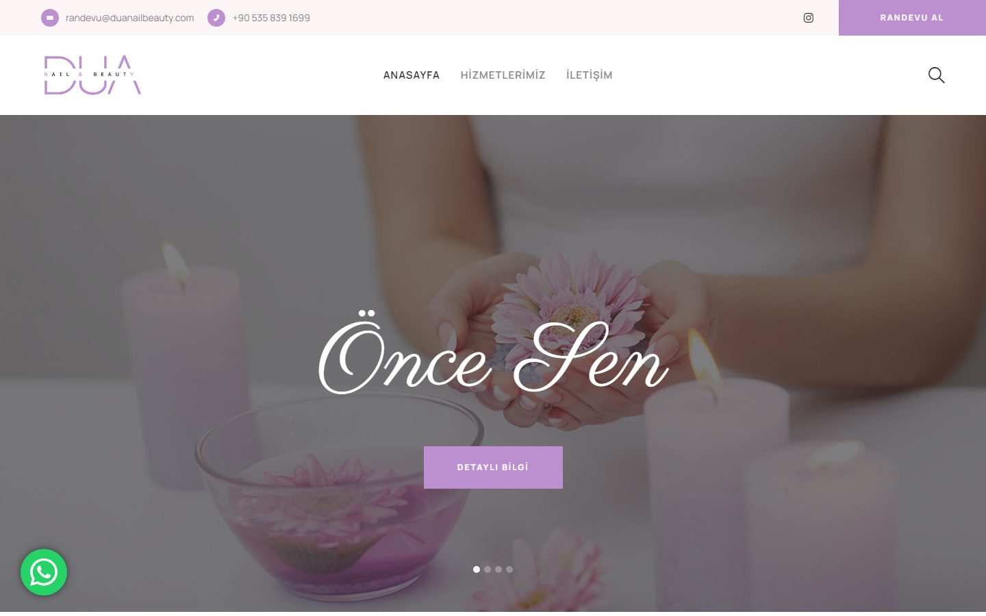 Dua Nail Beauty — Website