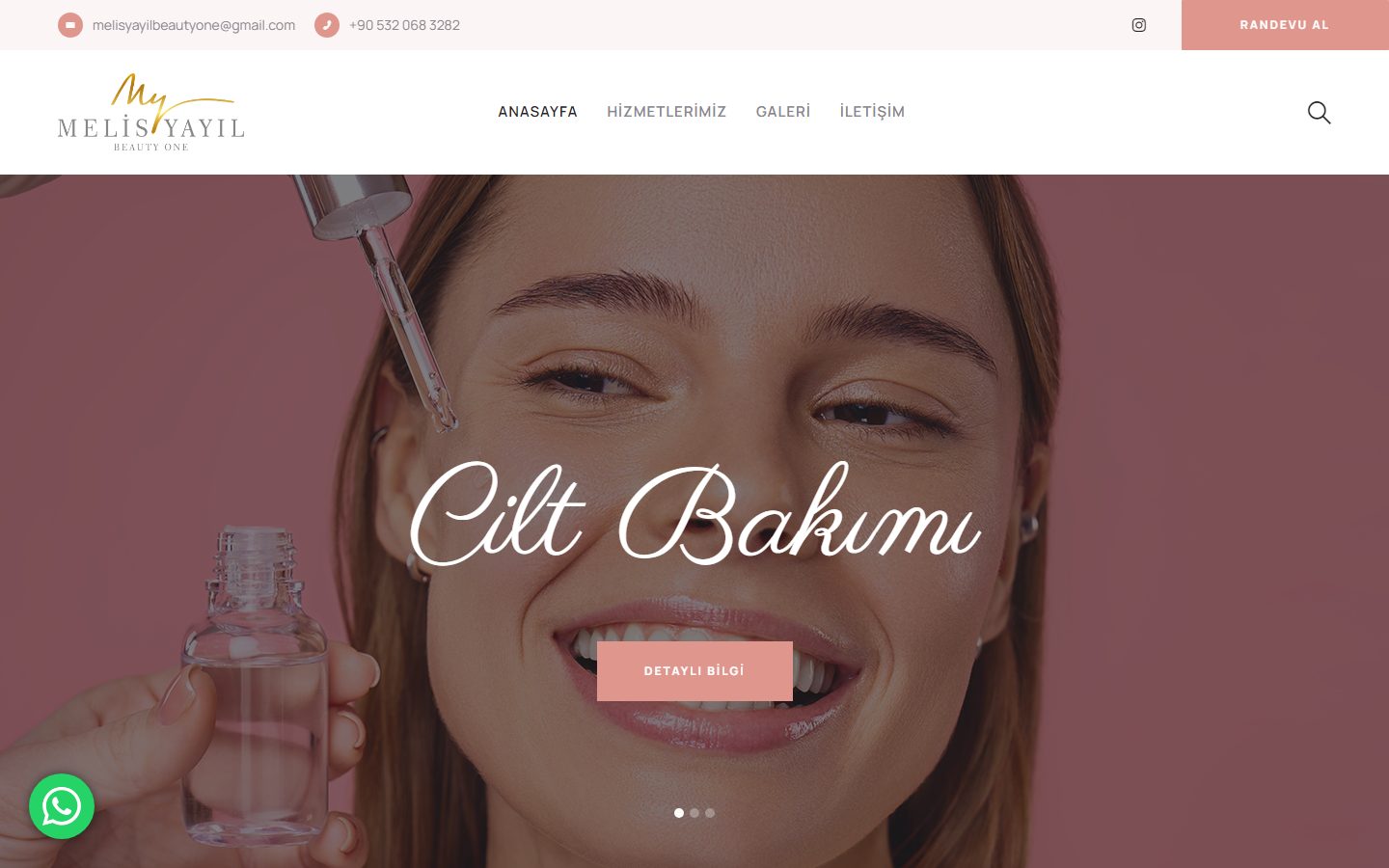 Melis Yayıl Beauty — Website